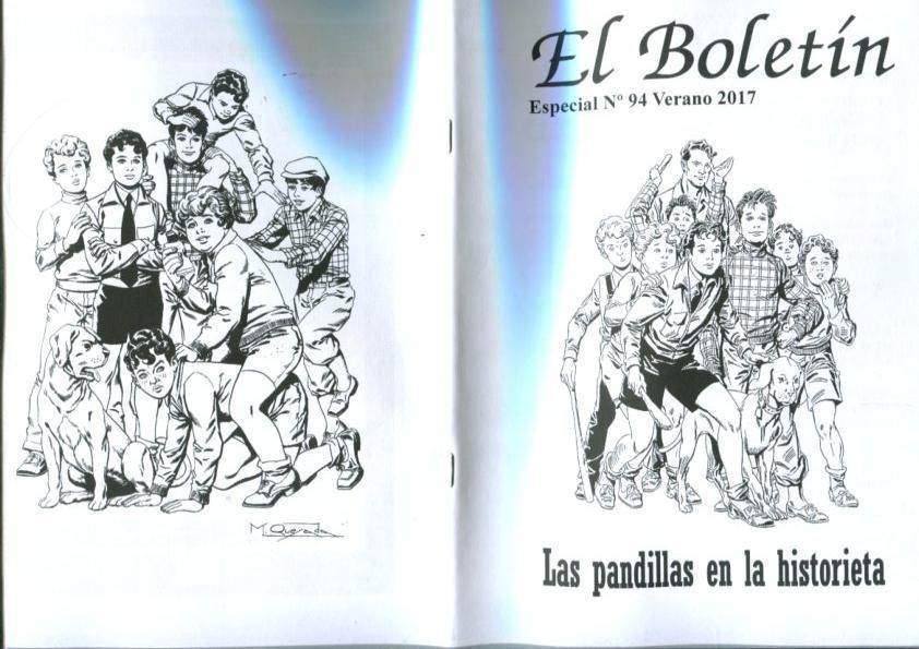 El Boletin Especial numero 094: Las pandillas en la historieta