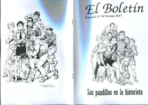 El Boletin Especial numero 094: Las pandillas en la historieta