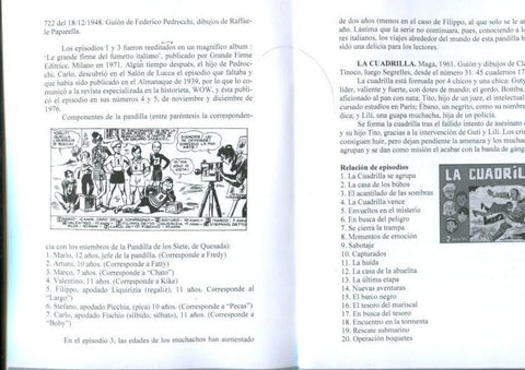 El Boletin Especial numero 094: Las pandillas en la historieta