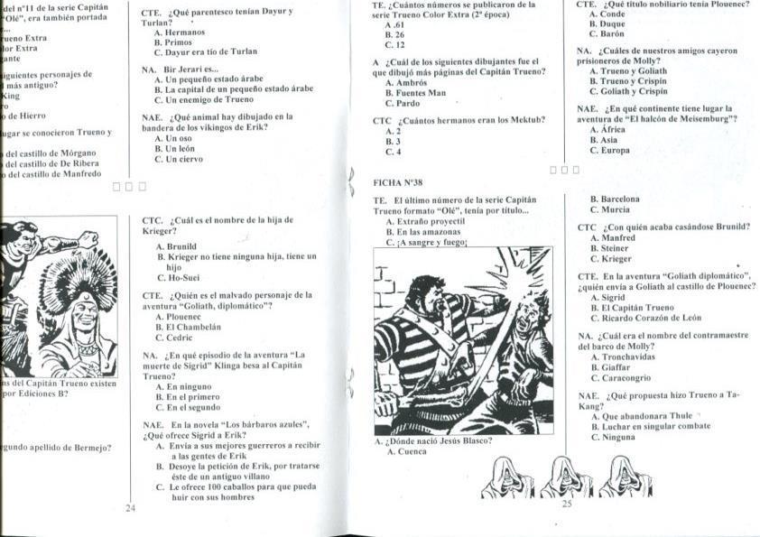 El Boletin Especial numero 002: El Trivial de El Capitan Trueno (invierno 2004)