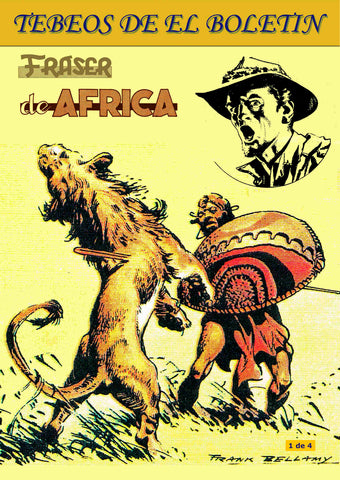 Los Tebeos de El Boletin numero 081: Fraser de Africa (Frank Bellamy(numero 1 de 4