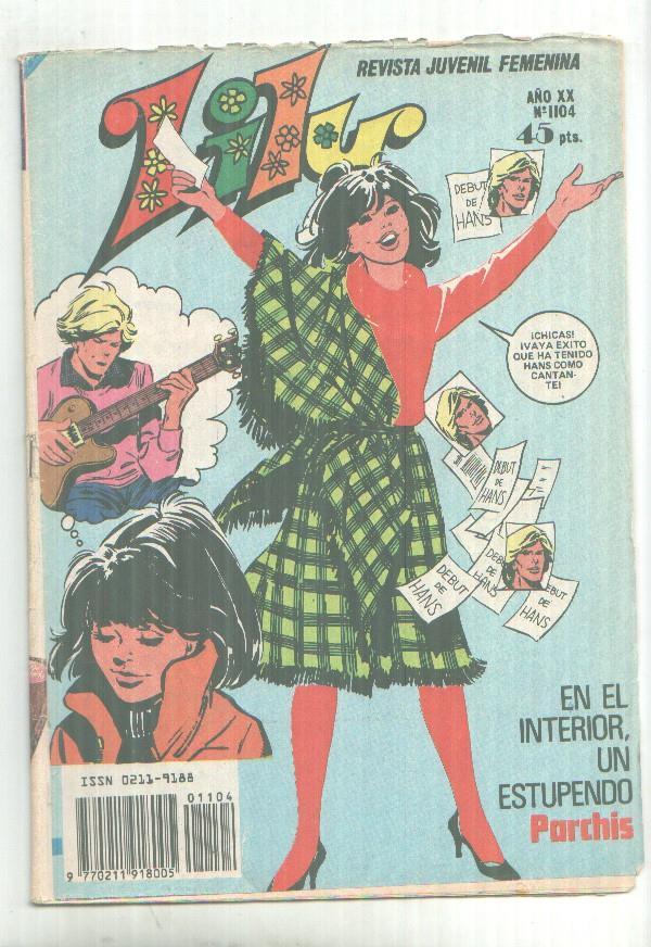 Lily numero 1104: parchis en pagina central