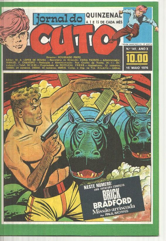 Jornal do Cuto numero 141: Brick Bradford: Missao arriscada de Paul Norris