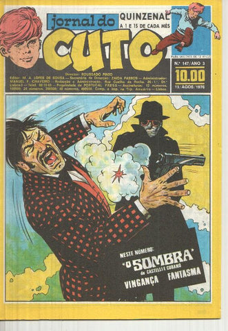 Jornal do Cuto numero 147: O Sombra: Vingança fantasma de Castelli e Cubbino