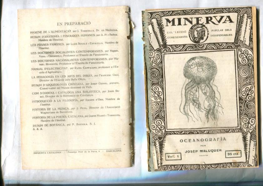 Minerva numero 01: Oceanografia por Josep Maluquer