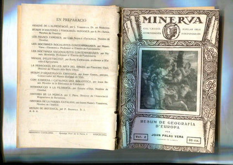 Minerva numero 02: Resum de Geografia d'Europa por Joan Palau Vera