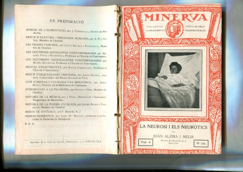 Minerva numero 06: La neurosis i els neuroticfs por Joan Alzina i Melis