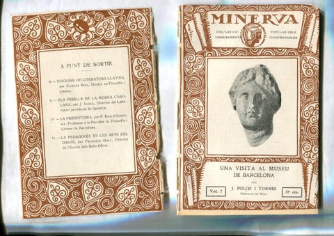 Minerva numero 07: Una visita al museu de Barcelona por J. Folch i Torres