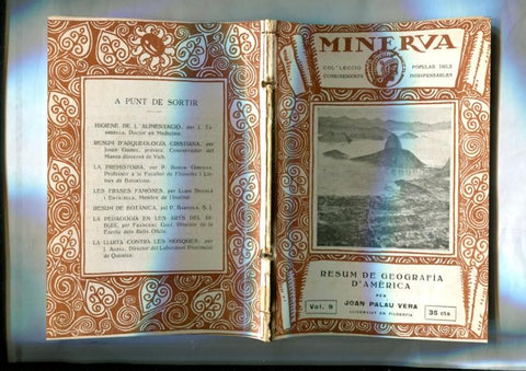 Minerva numero 09: Resum de Geografia d'america por Joan Palau Vera