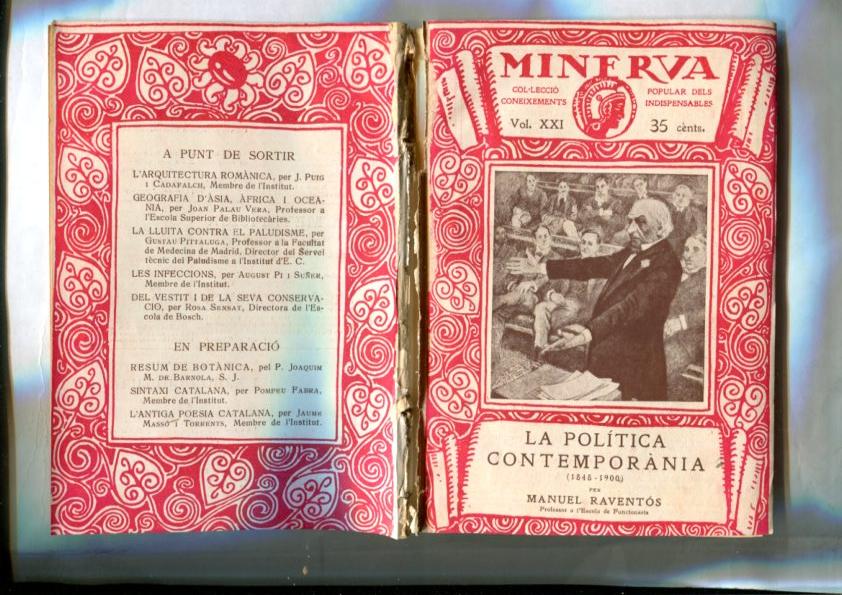 Minerva numero 21: La politica contemporania 1848-1900 por Manuel Raventos