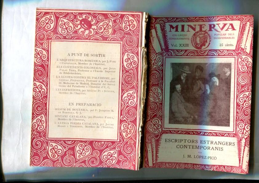 Minerva numero 23: Escriptors estrangers contemporanis por J.M.Lopez Pico