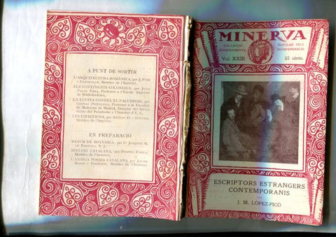 Minerva numero 23: Escriptors estrangers contemporanis por J.M.Lopez Pico