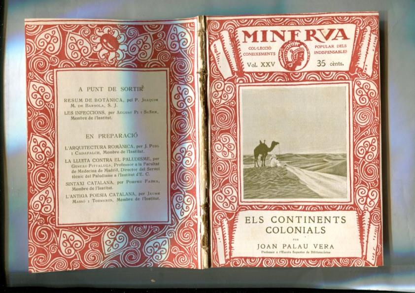 Minerva numero 25: Els continents colonials por Joan Palau Vera