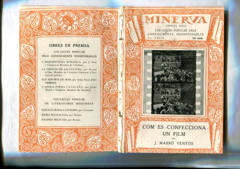 Minerva numero 28: Com es confecciona un film por J.Masso Ventos