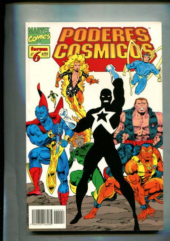 Poderes Cosmicos volumen 2 numero 06: En la tierra, 3 parte