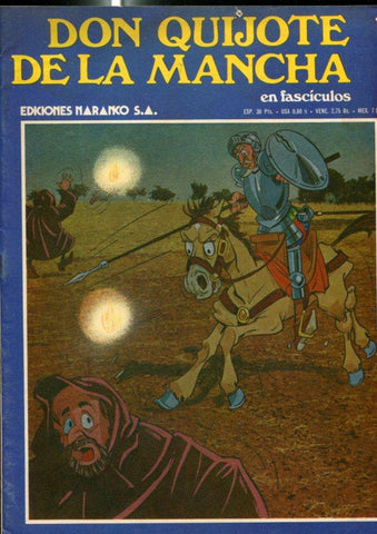 Don Quijote de la Mancha en comic y fasciculo numero 13