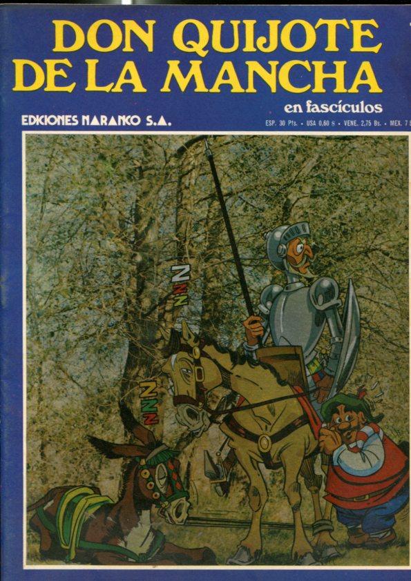 Don Quijote de la Mancha en comic y fasciculo numero 14