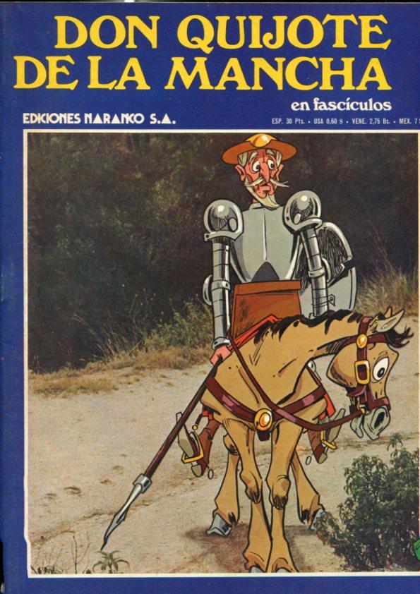 Don Quijote de la Mancha en comic y fasciculo numero 17