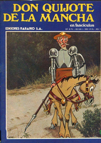 Don Quijote de la Mancha en comic y fasciculo numero 17