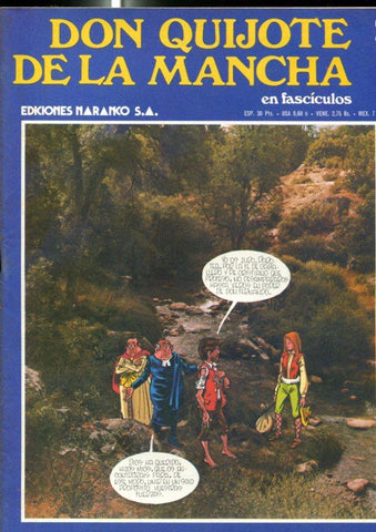 Don Quijote de la Mancha en comic y fasciculo numero 23
