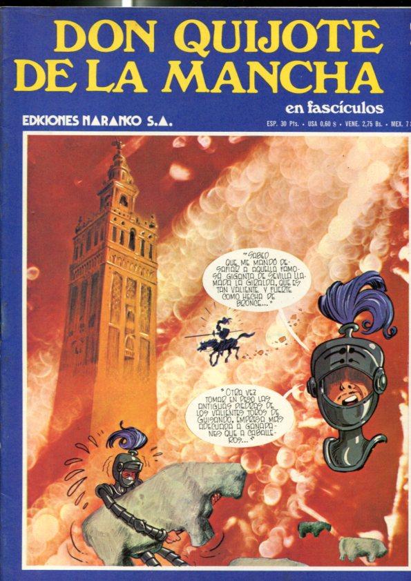 Don Quijote de la Mancha en comic y fasciculo numero 27