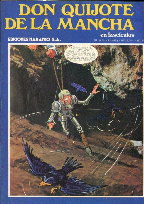 Don Quijote de la Mancha en comic y fasciculo numero 31