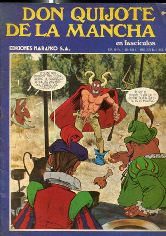 Don Quijote de la Mancha en comic y fasciculo numero 35