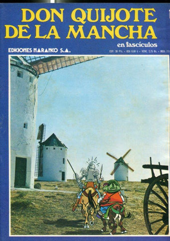 Don Quijote de la Mancha en comic y fasciculo : cubierta del numero 10