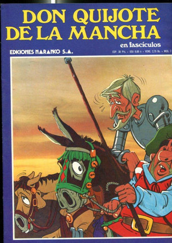Don Quijote de la Mancha en comic y fasciculo : cubierta del numero 09