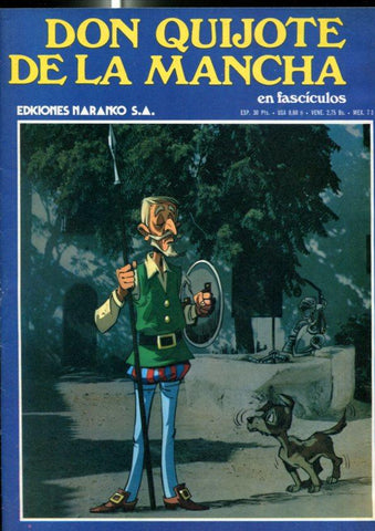 Don Quijote de la Mancha en comic y fasciculo : cubierta del numero 03