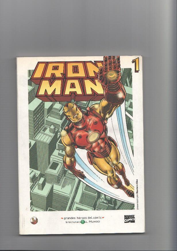 Biblioteca el Mundo numero 17: Iron Man volumen 1, serie  Grandes Heroes del Comic