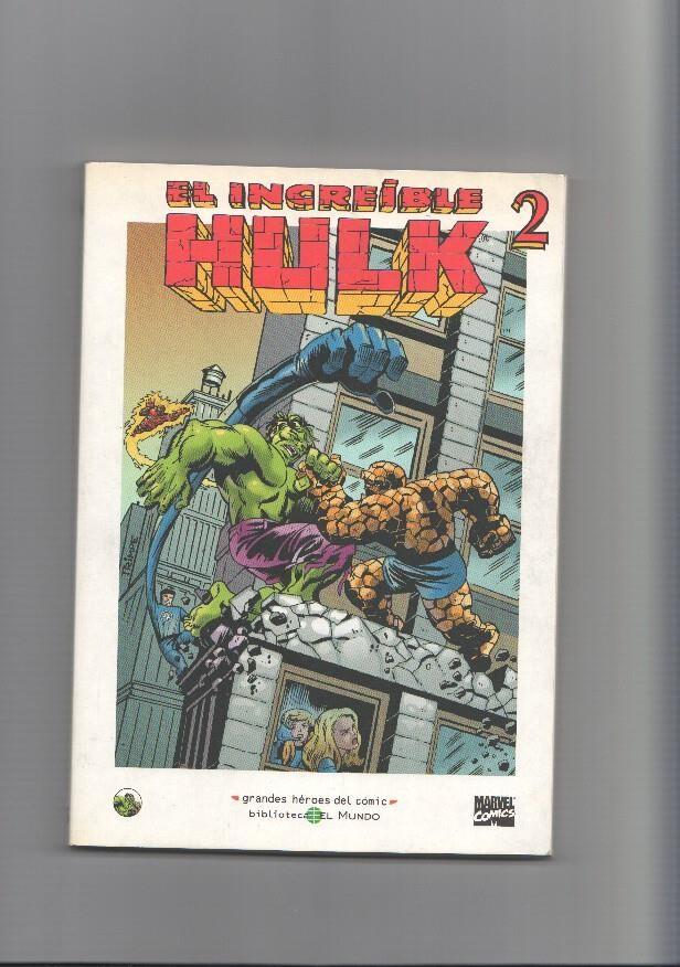 Biblioteca el Mundo numero 15: El increible Hulk volumen 2, serie Grandes Heroes del Comic
