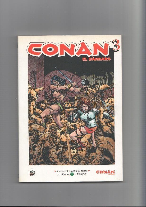 Biblioteca el Mundo numero 25: Conan el Barbaro volumen 3, serie Grandes Heroes del Comic