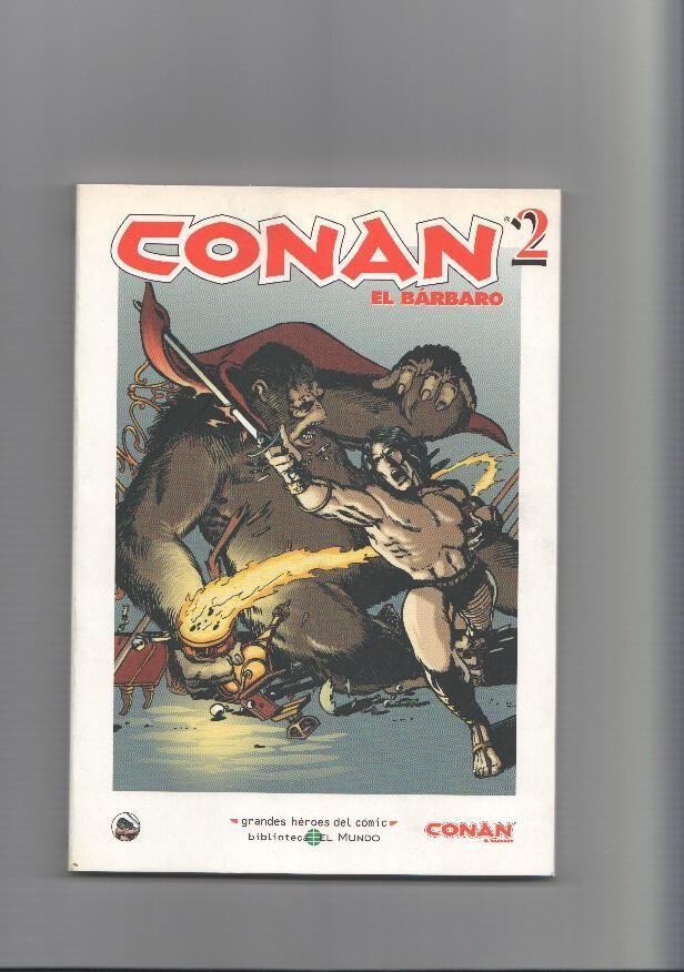 Biblioteca el Mundo numero 24: Conan el Barbaro volumen 2, serie Grandes Heroes del Comic