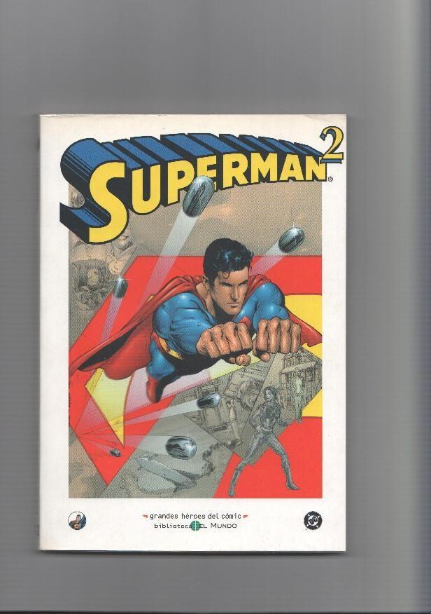 Biblioteca el Mundo numero 12: Superman volumen 2, serie Grandes Heroes del Comic