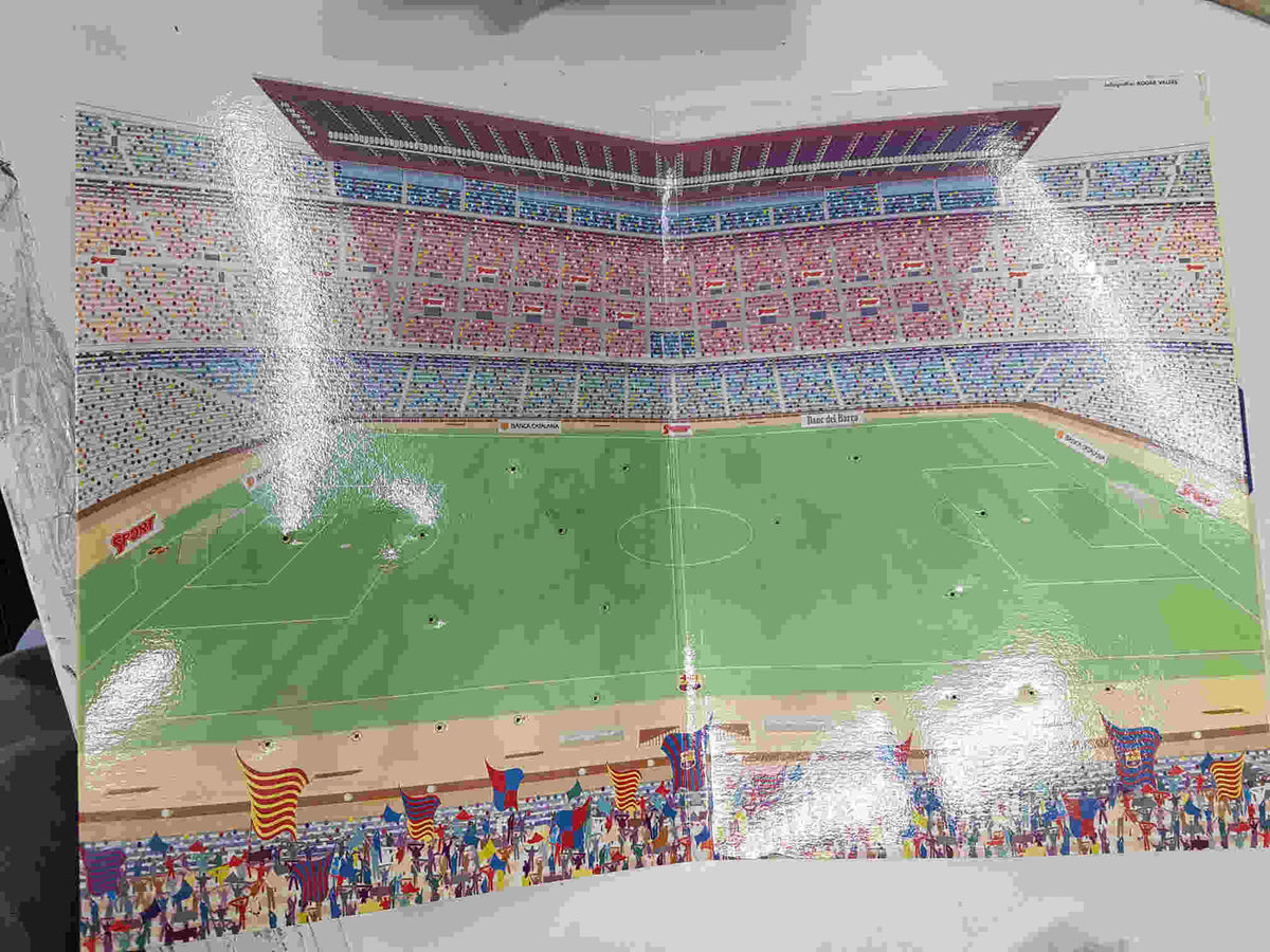 Album vacio para la Coleccion los Pins del Dream Team del diario Sport