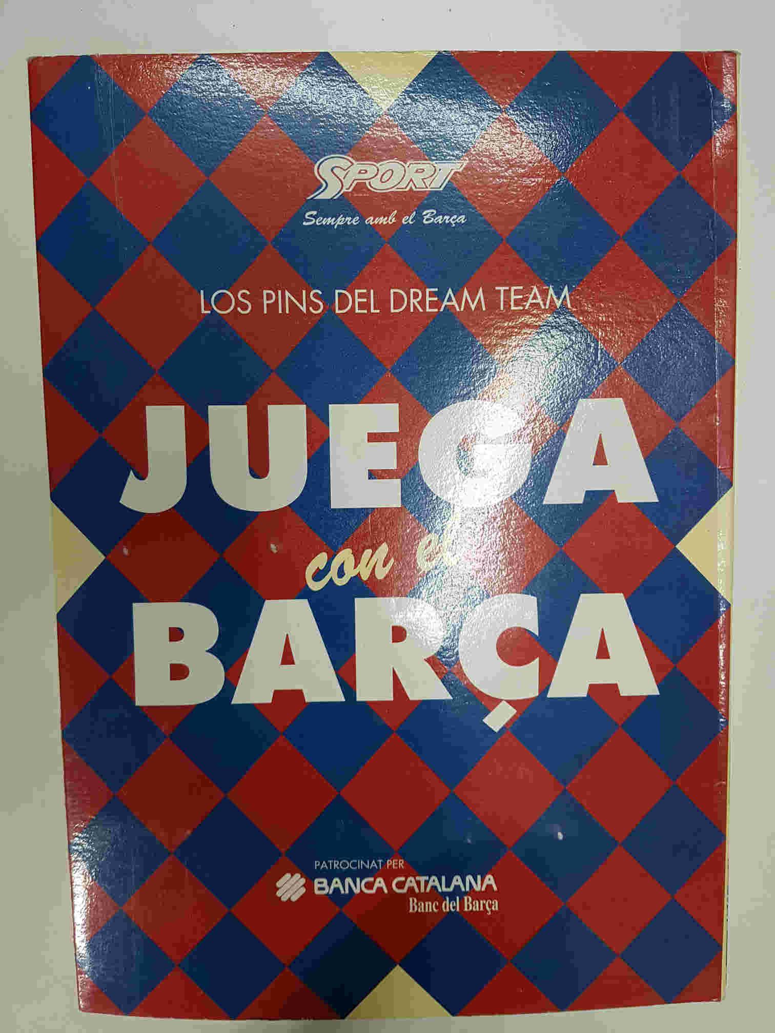 Album vacio para la Coleccion los Pins del Dream Team del diario Sport