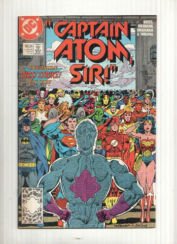 Captain Atom 24 vol. 1 - Invasion first Strike Extra