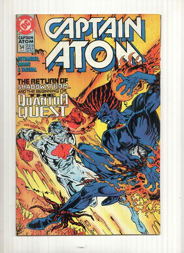 Captain Atom 54 vol. 1 - The return of Shadow Storm and the befinning of the Quantum Quest