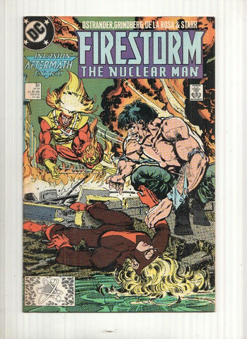 Comic Firestorm the nuclear man numero 81 vol. 2 - The battle  joined