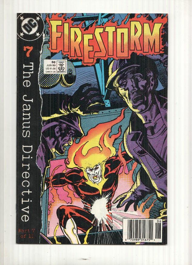Comic Firestorm the nuclear man numero 86 vol. 2 - The Janus Directive part 7: Home Fires Burning