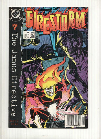 Comic Firestorm the nuclear man numero 86 vol. 2 - The Janus Directive part 7: Home Fires Burning