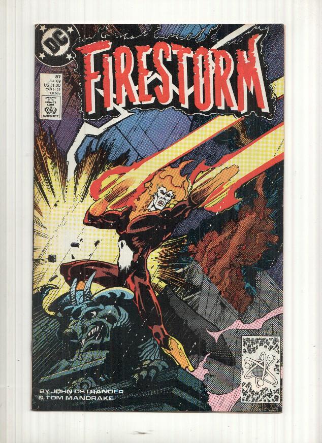 Comic Firestorm the nuclear man numero 87 vol. 2 - Freak Storm