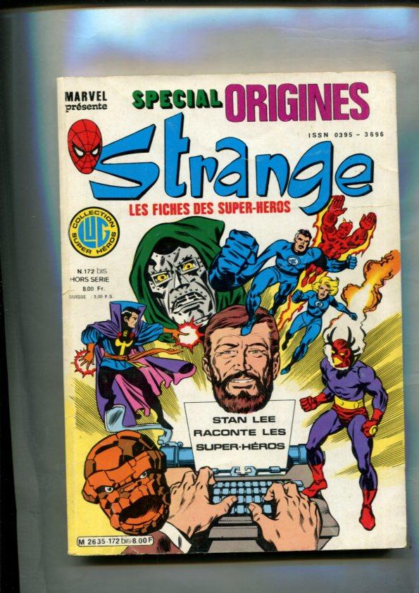 Special Origines strange numero 172 bis