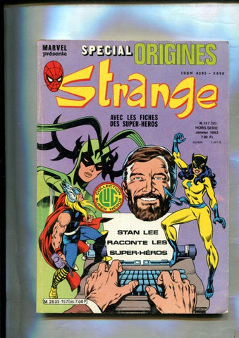 Special Origines strange numero 157 bis