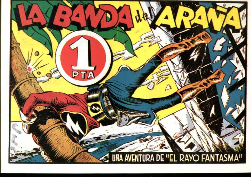 Facsimil: El Rayo Fantasma: La banda del araña