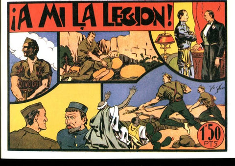 Facsimil: Seleccion Aventurera de la Valenciana: A mi la legion