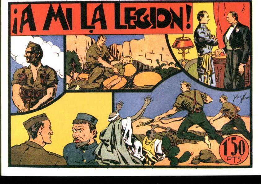 Facsimil: Seleccion Aventurera de la Valenciana: A mi la legion