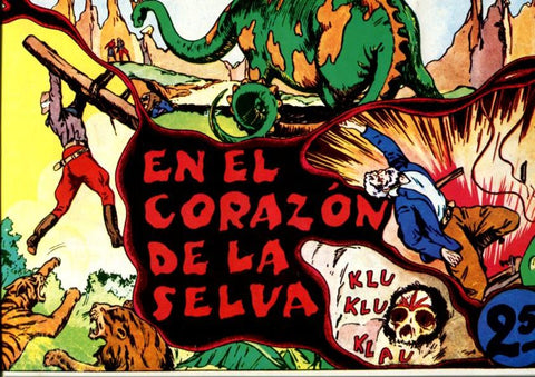 Facsimil: En el corazon de la selva (trasera lecciones de El Jefe Piloto)