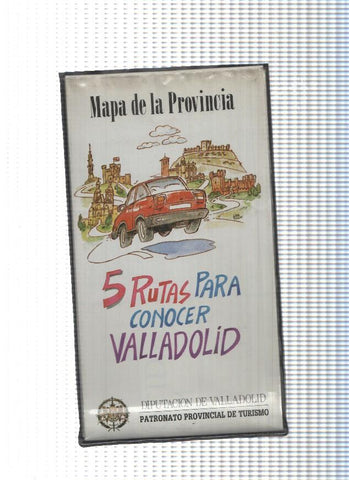 Mapa de la Provincia. 5 rutas para conocer Valladolid